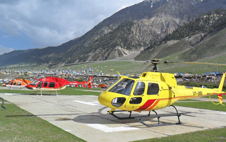 badrinath helicopter Yatra